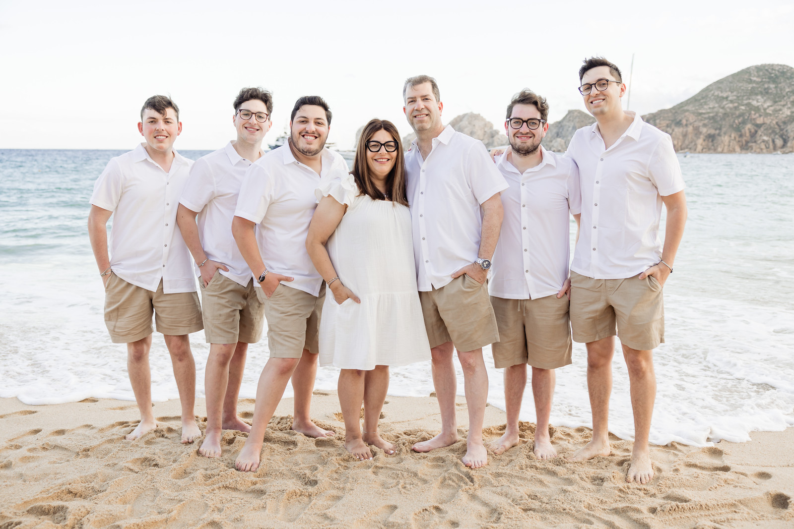 The Goulson family on vacation